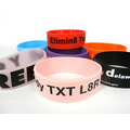 1" Silicone Bracelet/ Wristband